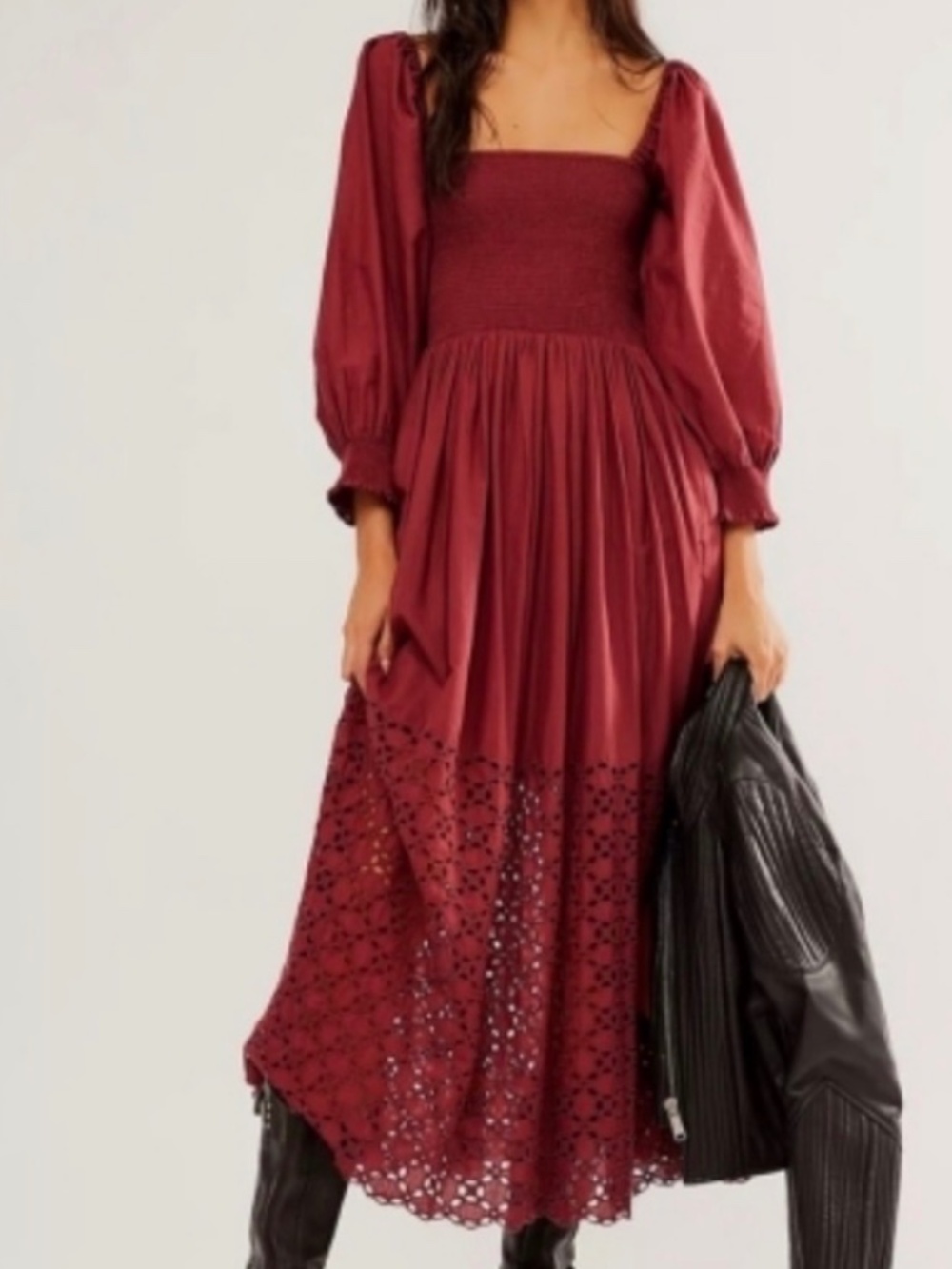 Free people perfect storm maxi dress NWT